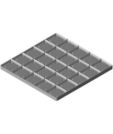 Weighted Baseplate 5x5.stl 3d model