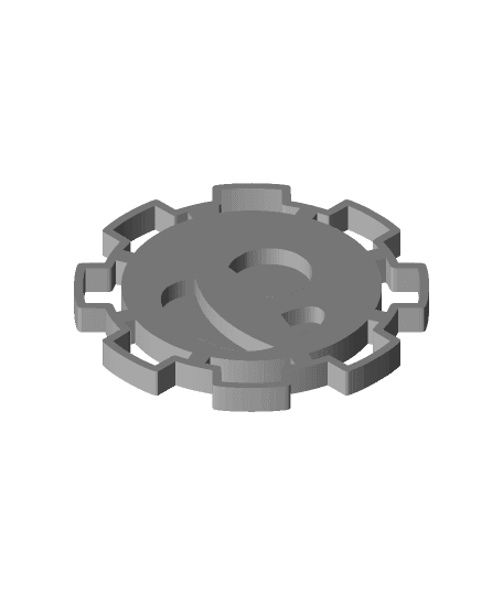 BwanaLabs Maker Coin 3d model