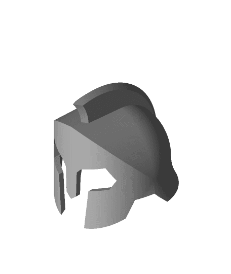 Gladiator Helmet for Skully 3d model