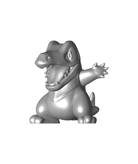 Totodile - Pokemon - Fan Art 3d model