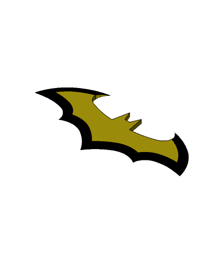 Batman Blade 3d model