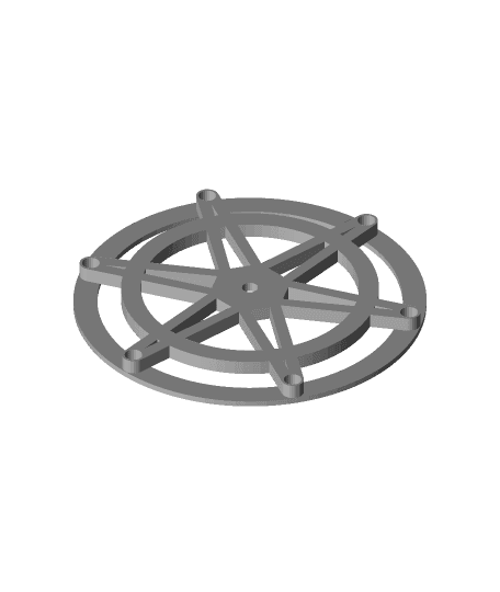 Vibro-Ring Speaker cover for #3DPNSpeakerCover 3d model