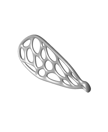 Voronoi Keychain 3d model