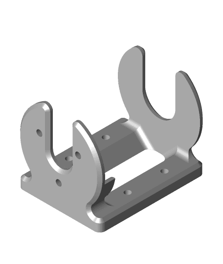 Escooter DC Motor Stand 3d model