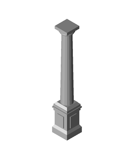 Grecian Column 3d model