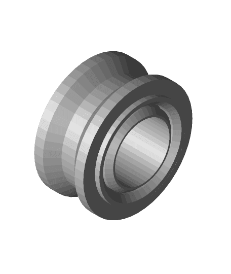 Reel stand with printed bearings by gfcaim full viewable 3d model