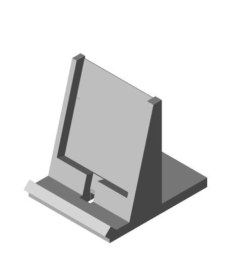 mophie wireless charger/phone stand 3d model
