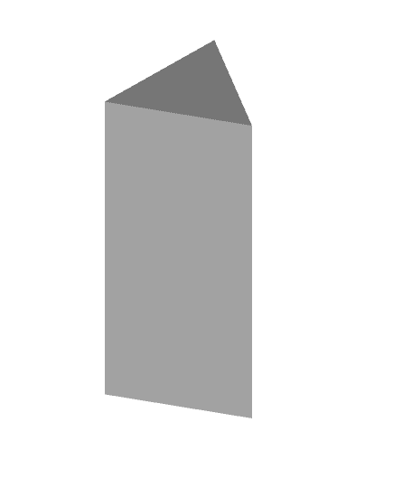 Triangle Monolith in Utah 3d model