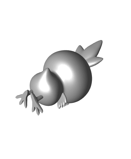 Torchic Pokemon - Multipart 3d model