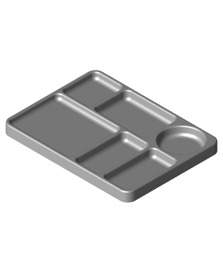 Every day carry tray 3d model
