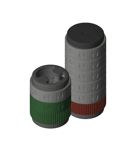 Mechanical Counter Prototype by 3DPrinty full viewable 3d model