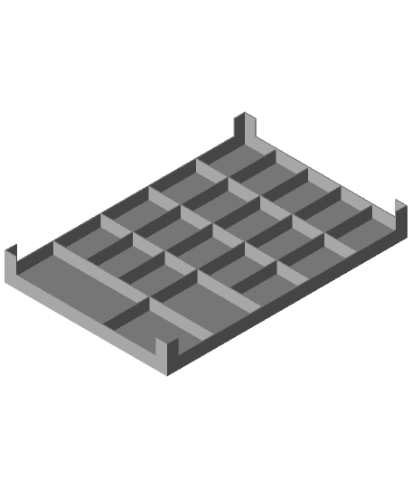 Betrayal at House on the Hill: 3rd Edition - Token Tray 3d model