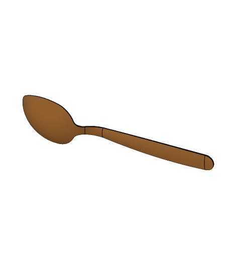 spoon surfacing.SLDPRT 3d model