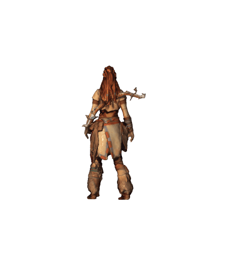 Aloy from HZD 3d model