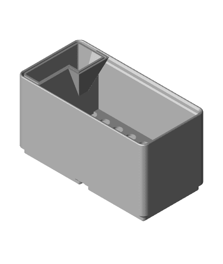 Gridfinity Planter with Watertank 3d model