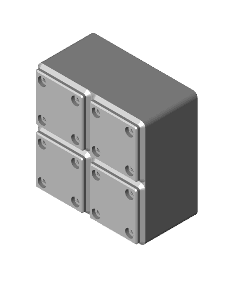 FreeCAD Gridfinity Parametric Simple Storage Bin-Body.stl 3d model