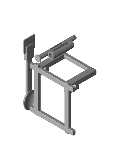 FHW: Desktop catapult (monkeypult) 3d model