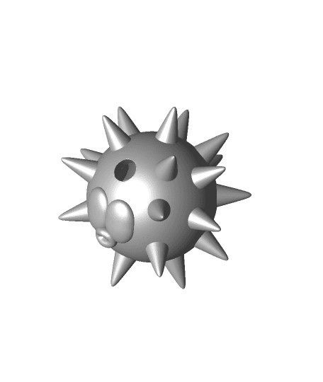 WON 2.5 figure - Urchin 3d model