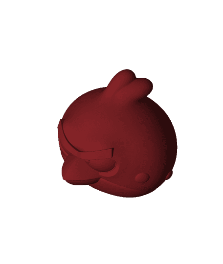 Angry Birds Red 3d model