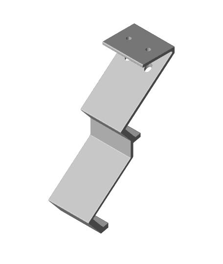 xbox two controller stand 3d model