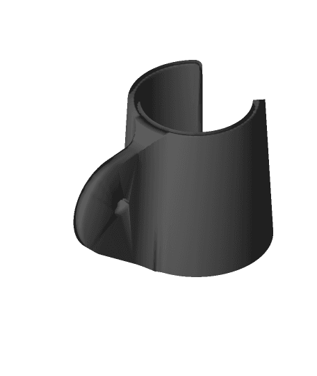 Mic Clip for SM58 Style 3d model