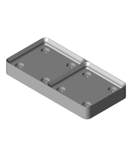 Weighted Baseplate 1x2.stl 3d model