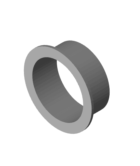 16x16 LED Matrix Support Ring for Cylinders  3d model