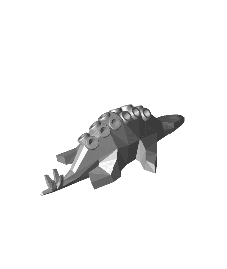 Stegosaurus Nozzle Holder 3d model