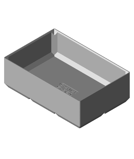 CREATEK S-321 | 3D Printable Storage Box (STL) 3d model