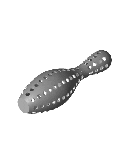 Airless Ten Pin Bowling Pin  3d model