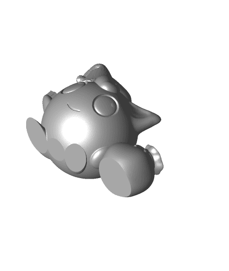 Jigglypuff Xmas Santa - Pokemon Christmas Fan Art by Oddity3d full viewable 3d model