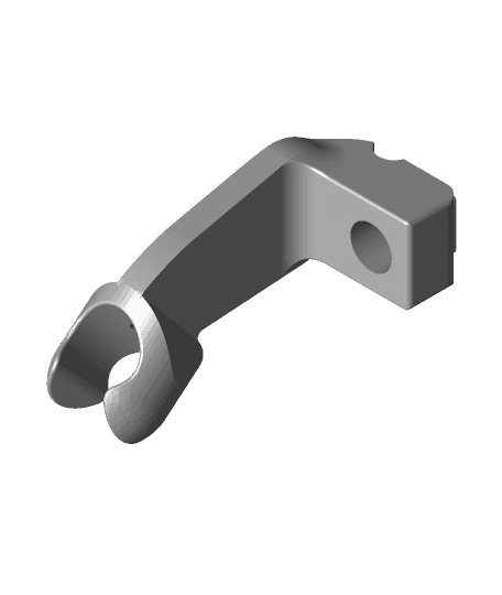 Shower holder for 12mm pipes (EU standard) 3d model