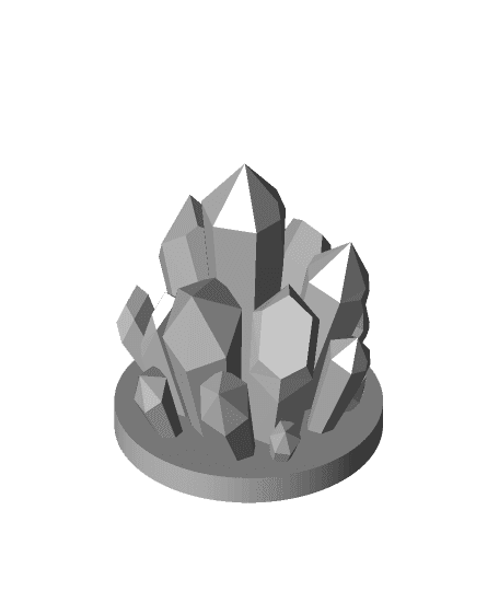 Magical Crystals 3d model