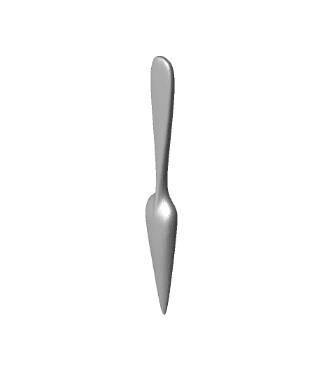 Garden spoon 3d model