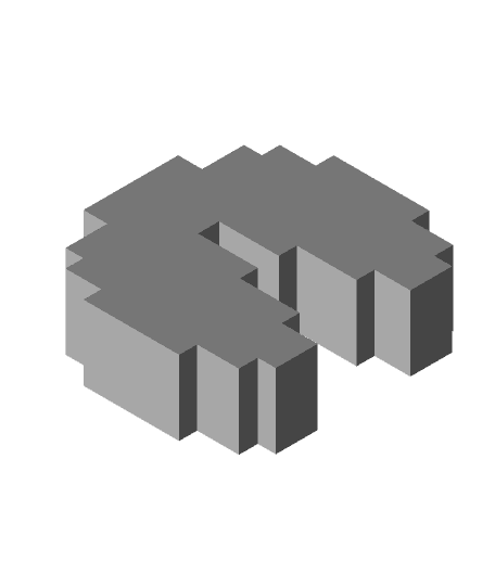 PACMAN Deco by 3DoIt full viewable 3d model