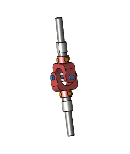 Universal Joint Assembly  3d model