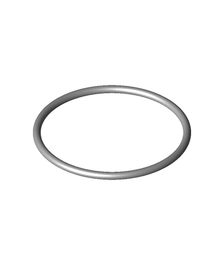 Blank Ring 3d model