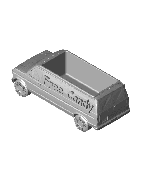 Free Candy Van.stl 3d model