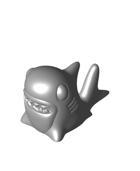 Hello Sharkie 3d model