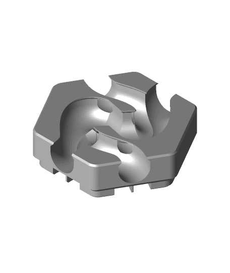Hextraction - Spiral Tiral 3d model