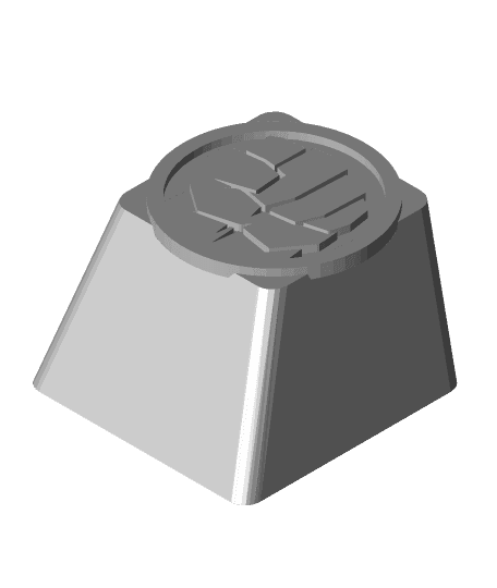 Hulk Smash Keycap 3d model