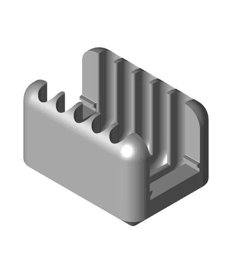 Cable Organizer for table edge by jan.boerschlein97 full viewable 3d model