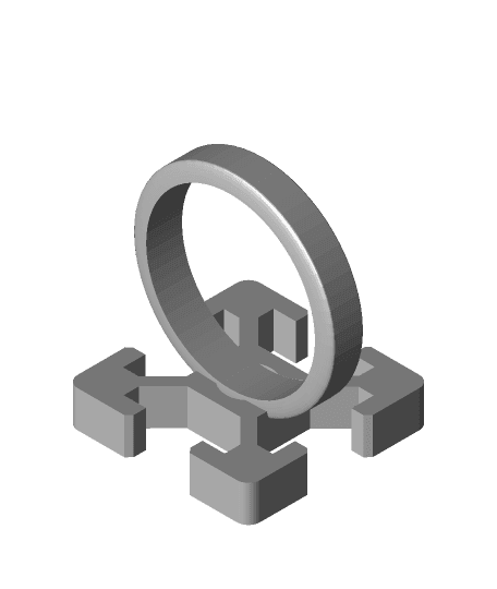 Profile Ring 🔩💍 3d model