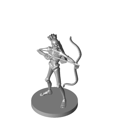 Skeleton Archer 3d model