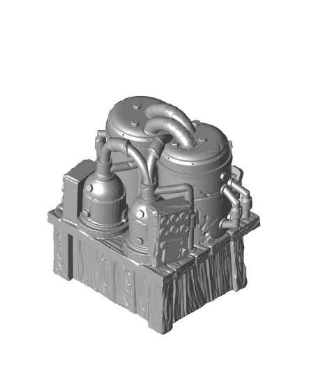 Stills - Hollow - Goblin Brewers - PRESUPPORTED - Illustrated and Stats - 32mm scale			 3d model