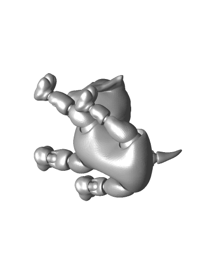 jointed_dog_laying_down_reduced_fixed.stl 3d model
