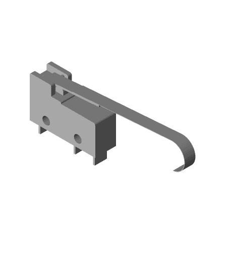 Cherry E63 Micro Switch - Long lever by aolshove full viewable 3d model