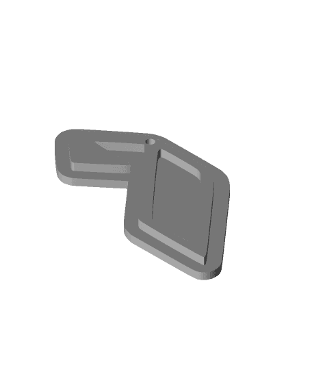 Anjunabeats logo keychain  3d model