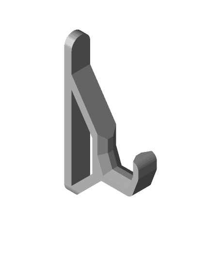Nerf Lawbringer Wall Rack by unlimitedbacon full viewable 3d model