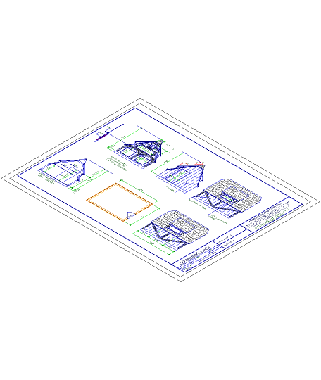CHALET PLAY HOUSE (2022_08_28 14_29_28 UTC).dwg 3d model